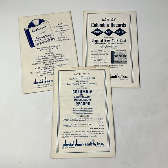 Lot Of 3 Vintage Yale University Theatre Programs Pink Pigeon Myrmidons Faute - Picture 5 of 9